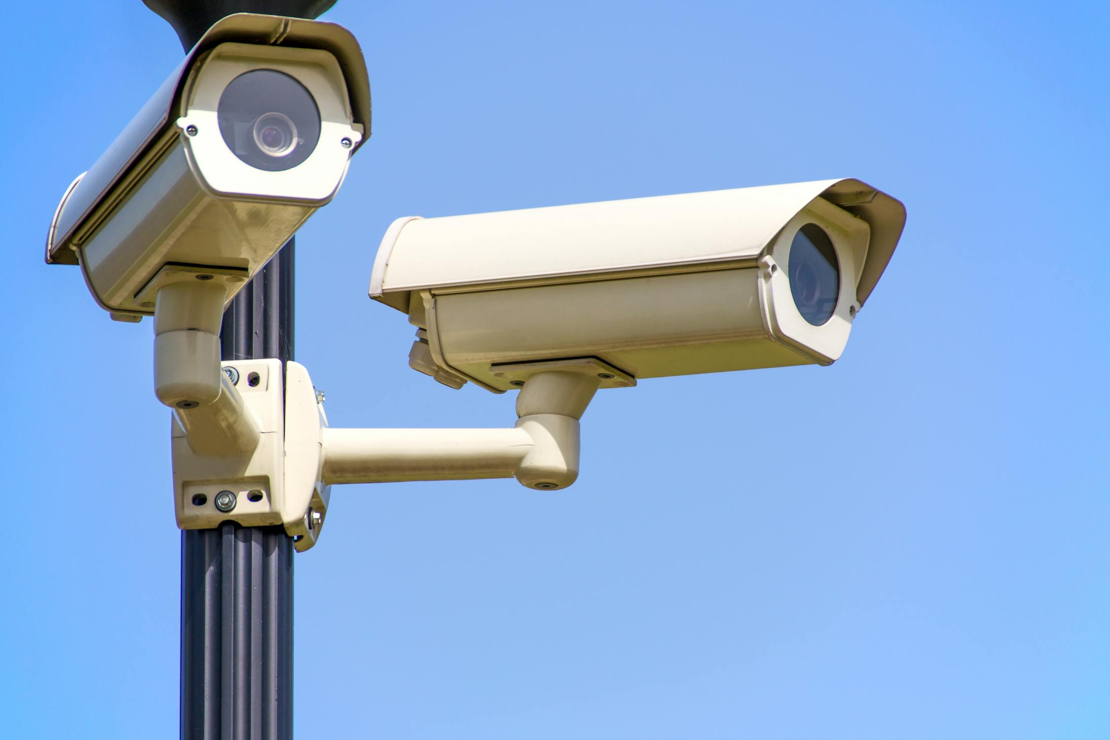 Wired security camera system
